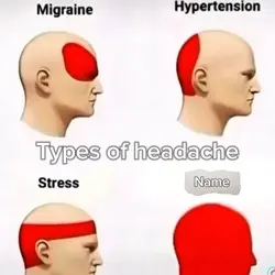Head ache 😣 
