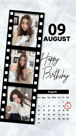9 AUGUST HBD TO ME