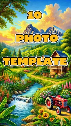 10 Photos Template 