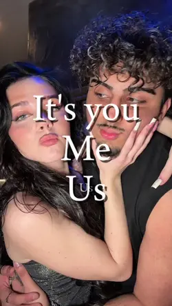 it's you, me. us