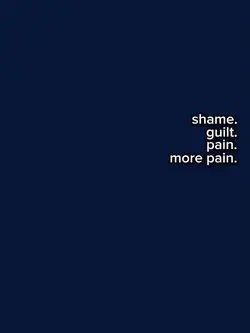 more pain.