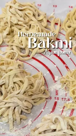 Homemade noodles 