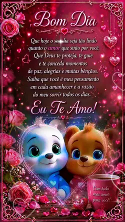 Bom dia amor