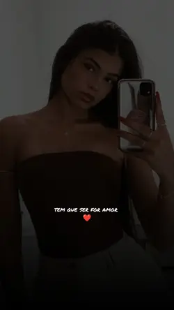 Tem que ser por amor