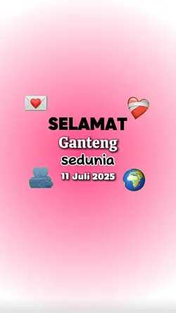 Hari ganteng sedunia