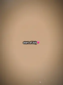End of july
