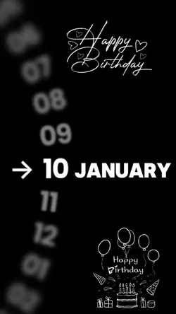 10 january birthday