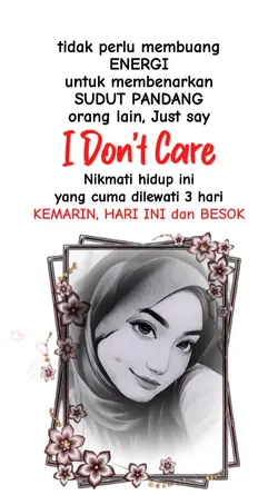 i don't care