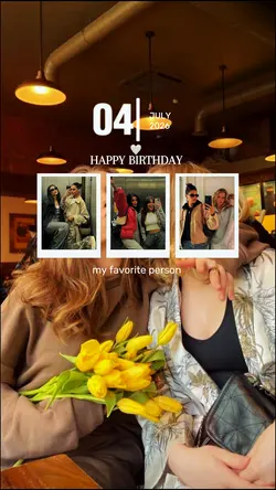 JULY 4th BIRTHDAY 
