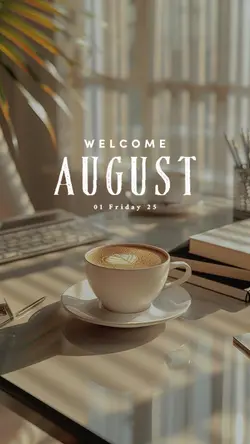 Welcome August 2025