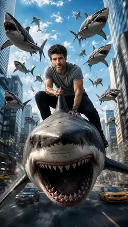 SHARKS MAN