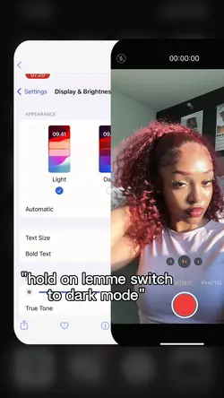 switch to dark mode