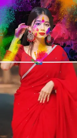 holi template