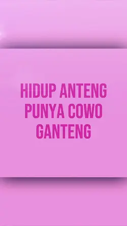 hidup anteng punya 
