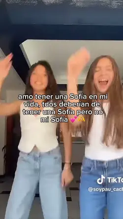 Pero no mi Sofía ☝️🥹