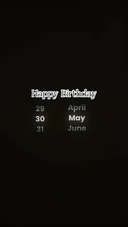 30 may 2025 birthday