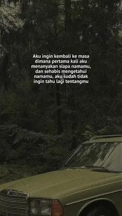 Tidak ingin kenal !!