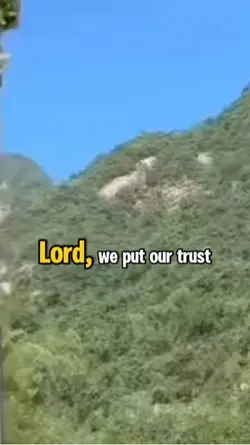 Lord we trust you 
