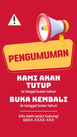 Pengumuman warning