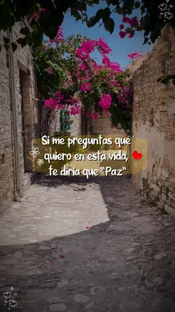 te diría que Paz