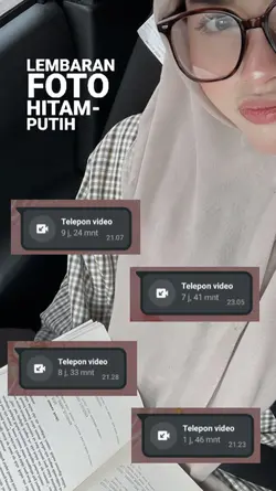 lembaran foto hitam