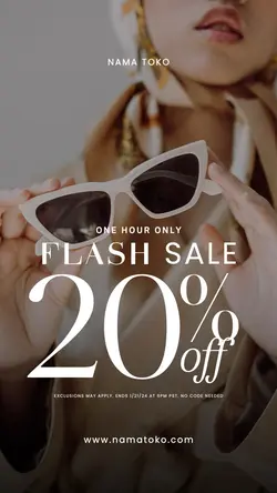 promo : flash sale