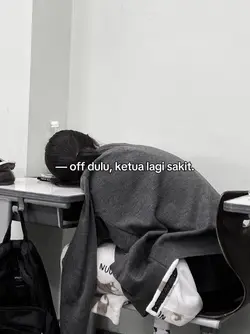 off dulu ketua