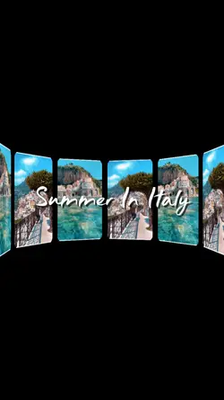 Summer in italy