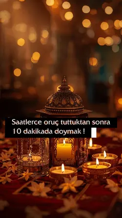 Oruç tutnak..