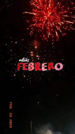 Adiós febrero ✨💖