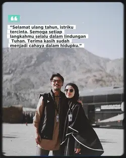 Ultah istri tersayan