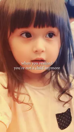 when you realized 
