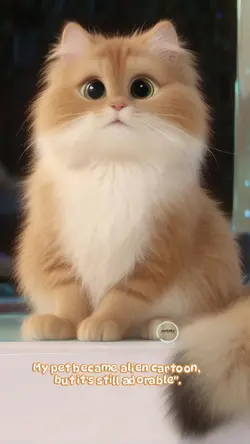 Alien cartoon cat