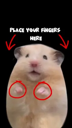 Place your fingers 