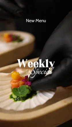 weekly special menu