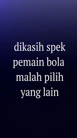 SPEK PEMAIN BOLA