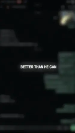 better than he can