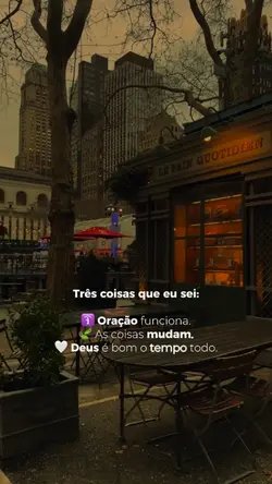 3 COISAS QUE EU SEI🙌🏻