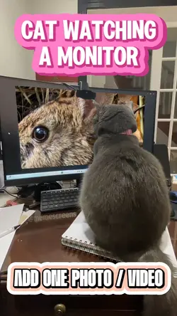 COMPUTER CAT WATCHES