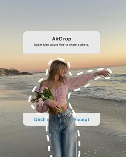air drop aesthetic