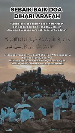 Doa Hari Arafah