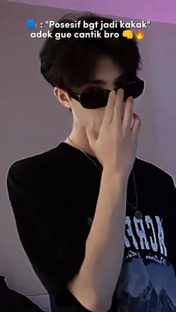 posesif bgt jd kakak