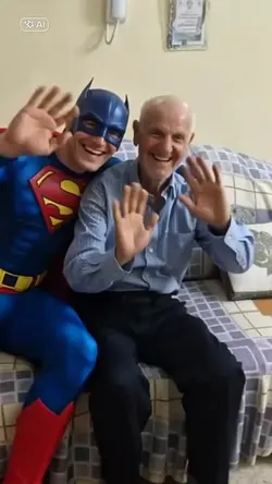 Hug superman 