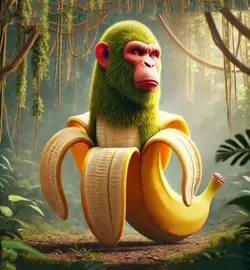 chimpanzeni bananini