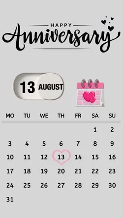 Anniversary 13August