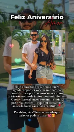 Parabéns Amor 