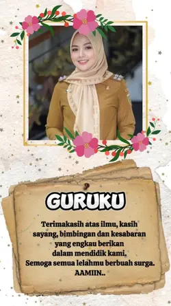 Untuk guruku