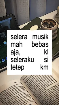 selera musik mah beb