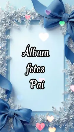 Álbum fotos pai