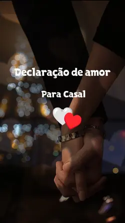 declaração de amor